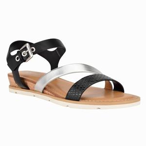 Nine West Drama Sleehak Sandalen Zwart Nederland | QCZ-415987